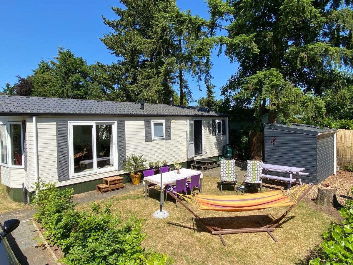 פוטן Ruim En Modern Chalet In De Veluwse Bossen מראה חיצוני תמונה